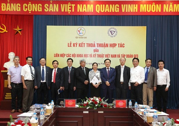 Tập đoàn GFS và Liên hiệp các Hội Khoa học và Kỹ thuật Việt Nam ký kết thỏa thuận hợp tác, phát triển công nghiệp xây dựng